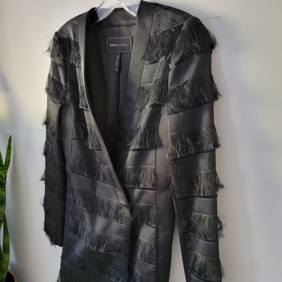 BCBGMAXAZRIA Black Anica Gring Jacket/Dress  Size XS - Picture 6 of 17